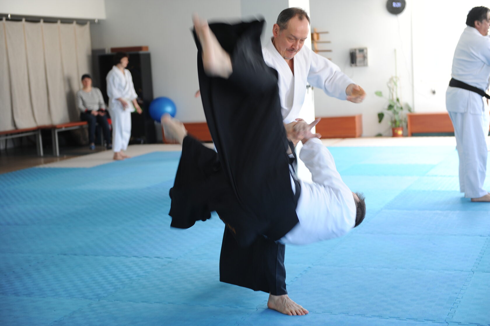 Aikido practice
