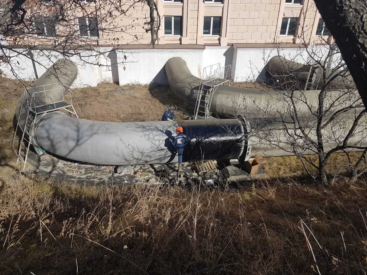 Эзминская ГЭС, с. Эзми, Октябрь - Ноябрь 2019 г. — фото 6