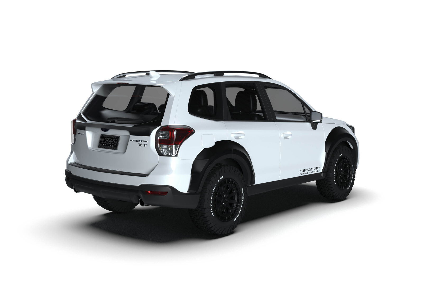 Fender Flares Set / Wide Body Kit Active Vacation SUBARU FORESTER SJ 1418