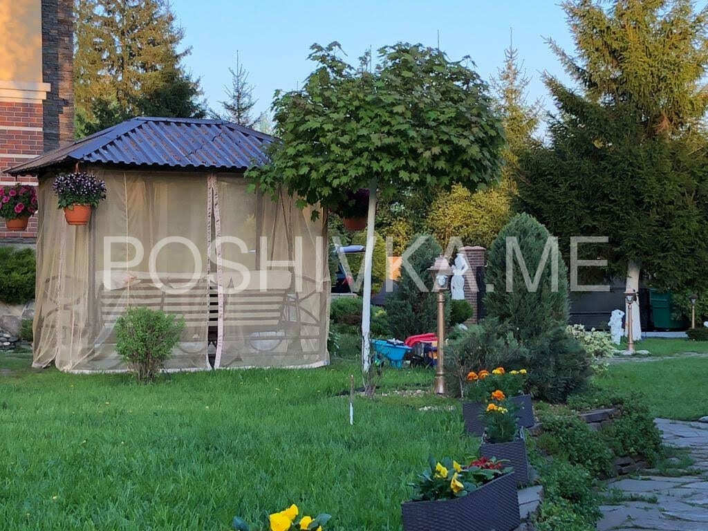 Пошив москитных штор для веранды, беседки и качелей