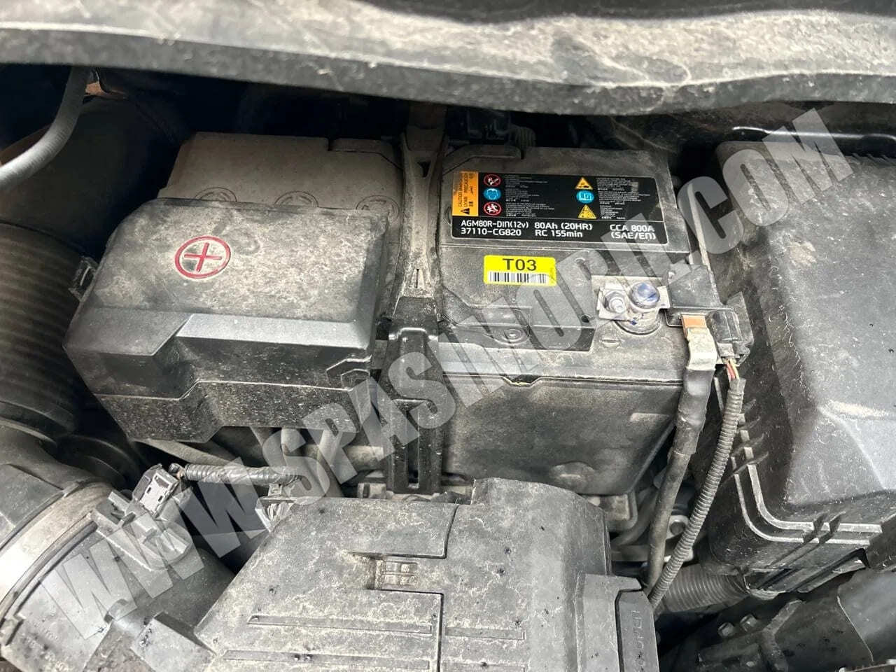 Выполнили замену неисправного аккумулятора с выездом на автомобиле Hyundai Staria на проспекте Науки в Калининском районе СПб
