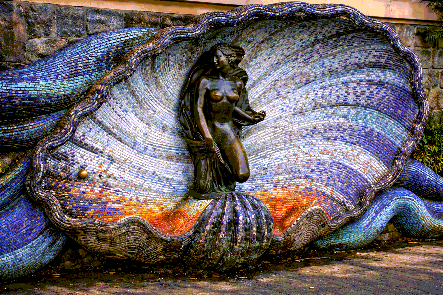 кульптура «Нимфа» на набережной Светлогорска