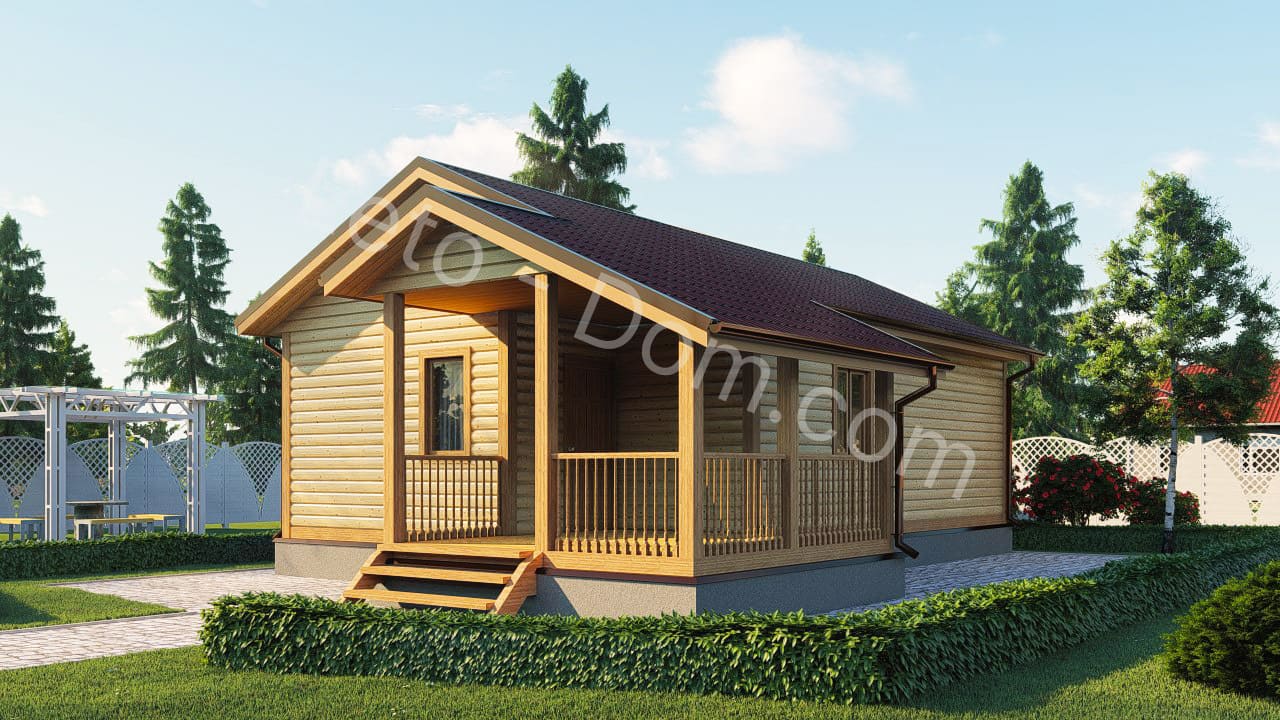 дом из бруса