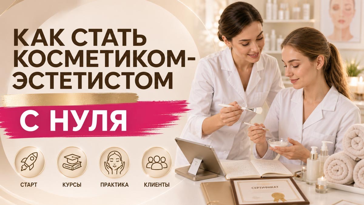 Как стать косметиком-эстетистом с нуля