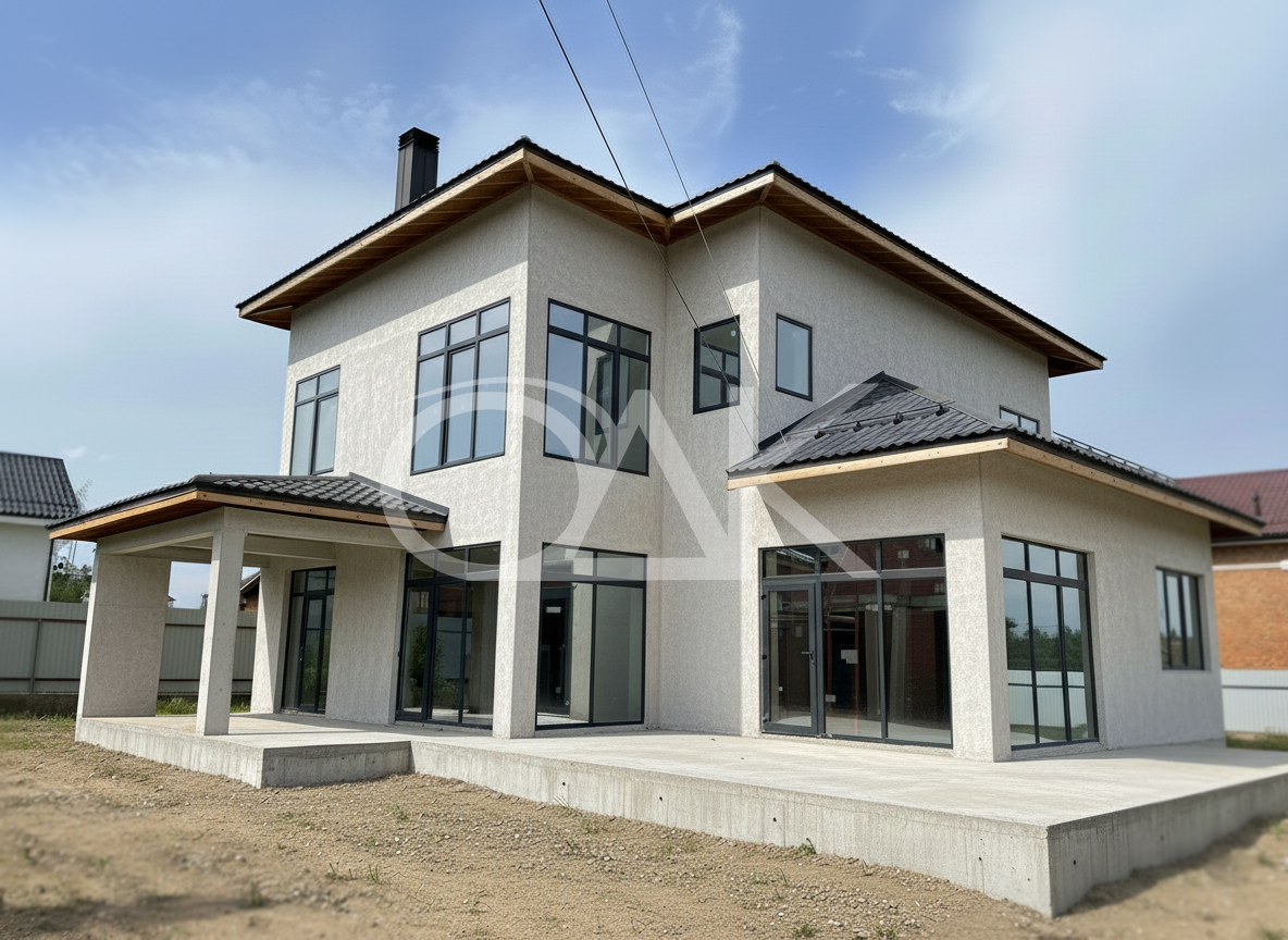 Результат остекления после