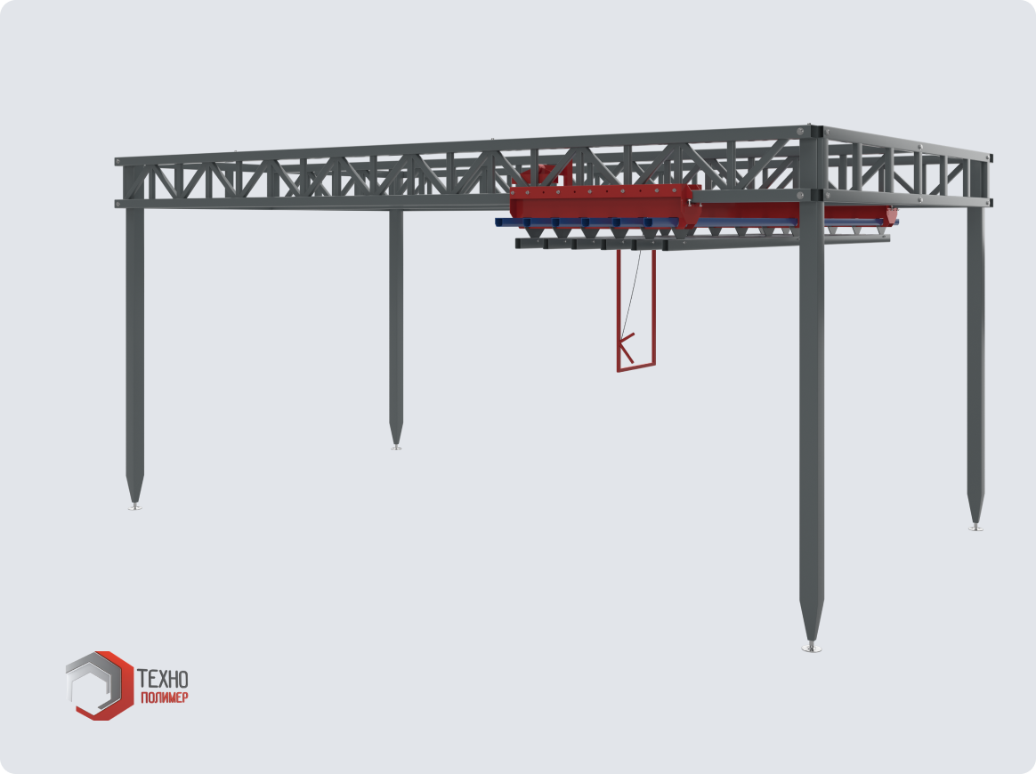Верхняя полукольцевая транспортная система — ООО «Полимерные Технологии»