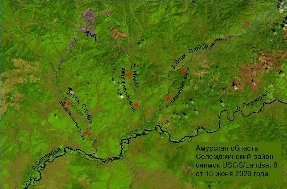 Карта селемджинского района