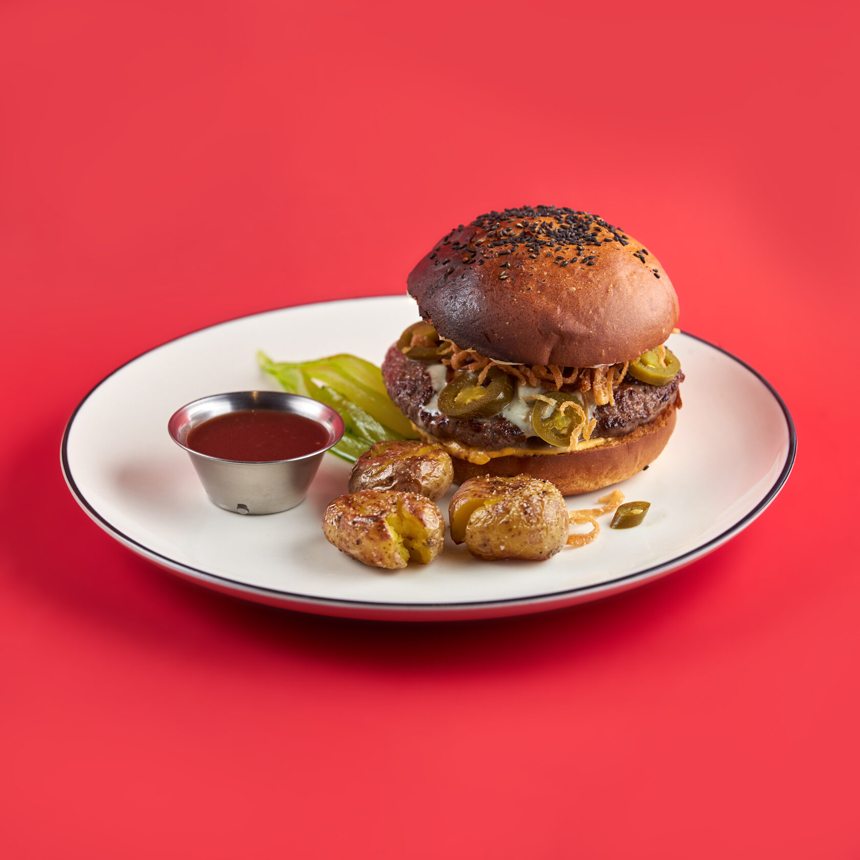 бургеры из телятины