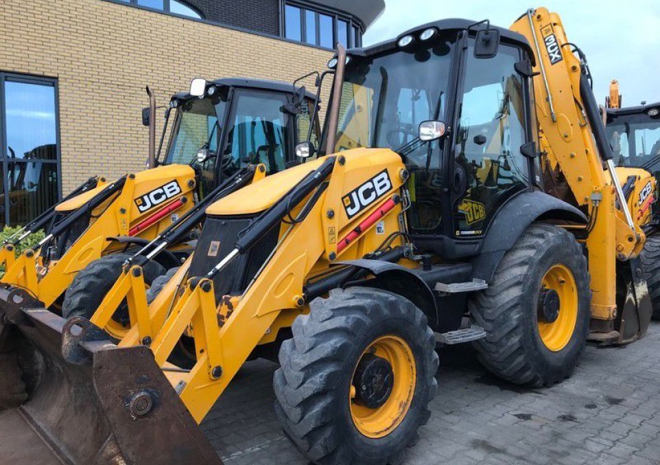 2 экскаватора погрузчика jcb 3cx