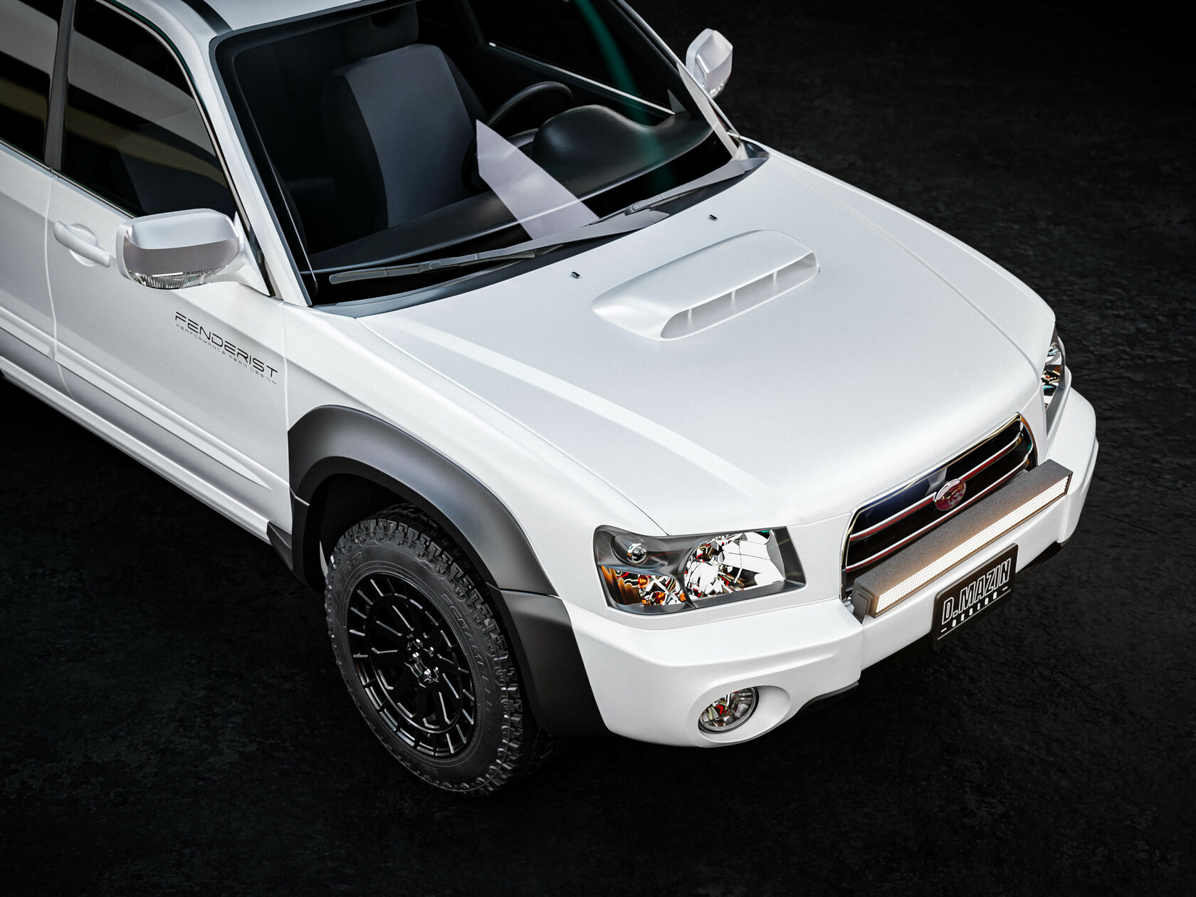 Fender Flares 30mm Set / Wide Body Kit SUBARU FORESTER SG5 0205 ACTIVE VACATION