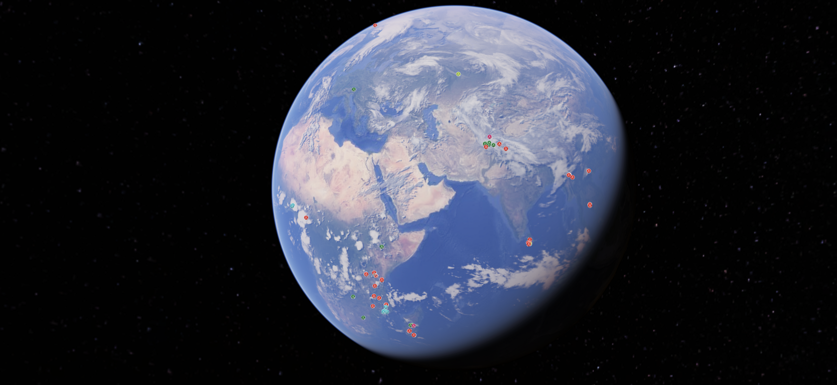 MELIKIAN GEM ATLAS map globe