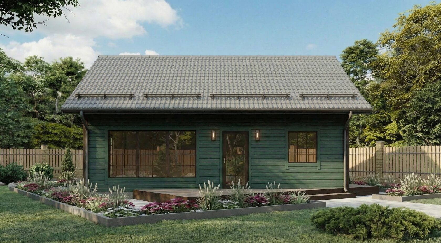 Фасад дома 1