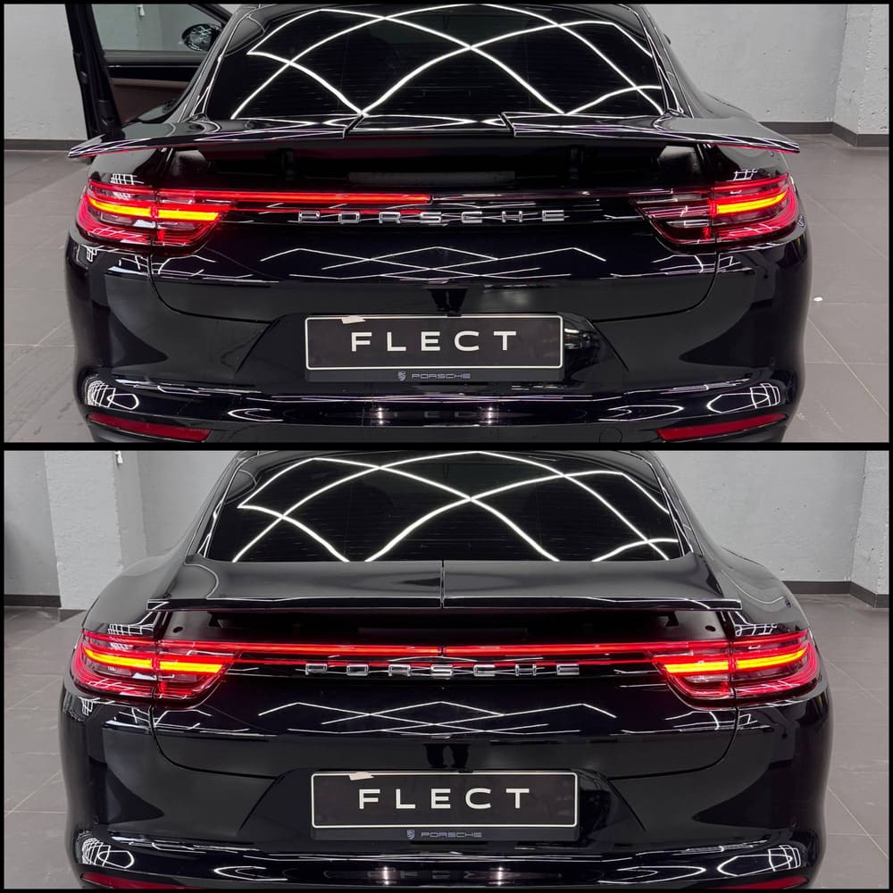 Задний фонарь Porsche Panamera 971 — запотевание и следы влаги внутри корпуса