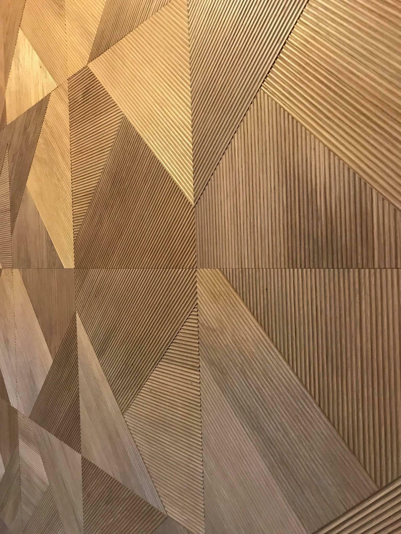 деревянный шпон на стены