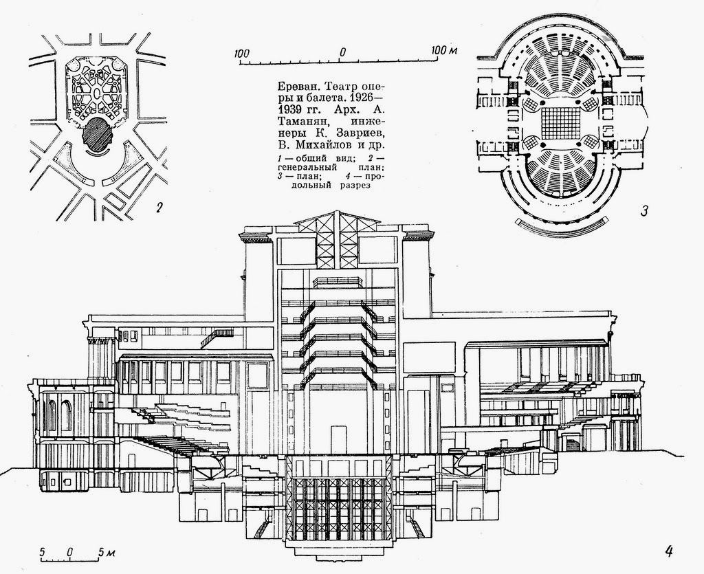 Екатеринбургский театр оперы и балета чертежи