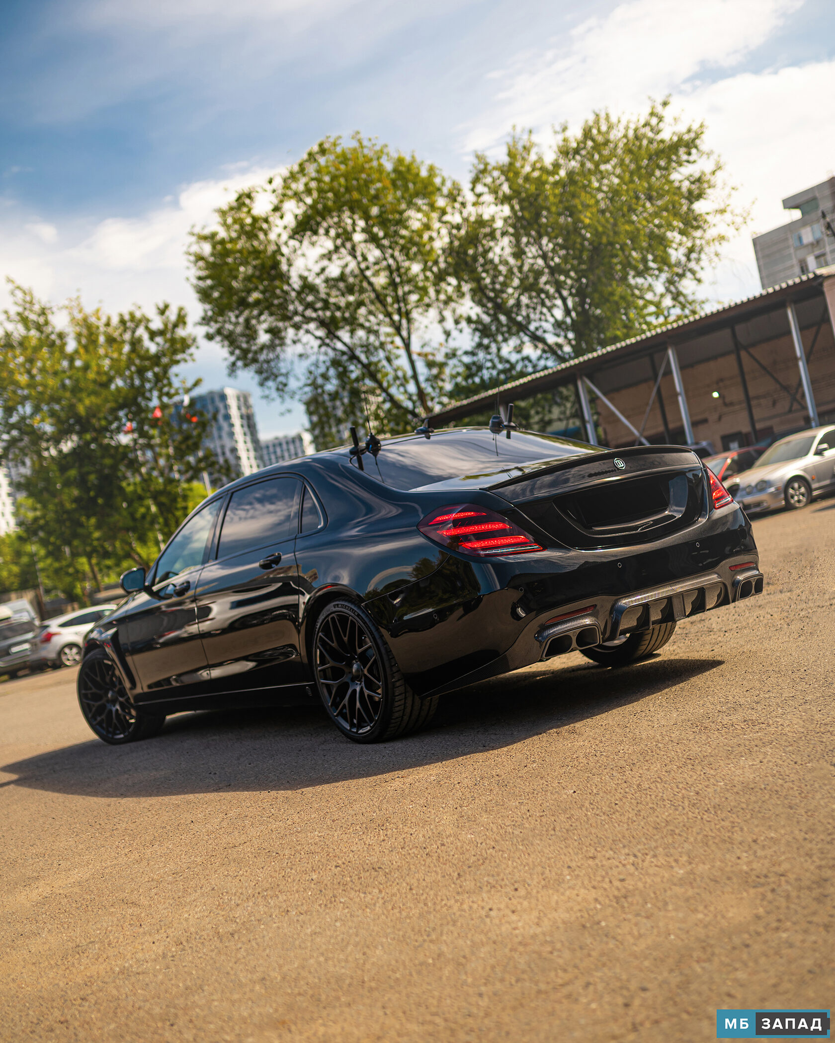 Обвес Brabus и перешив салона для Mercedes-Benz Maybach