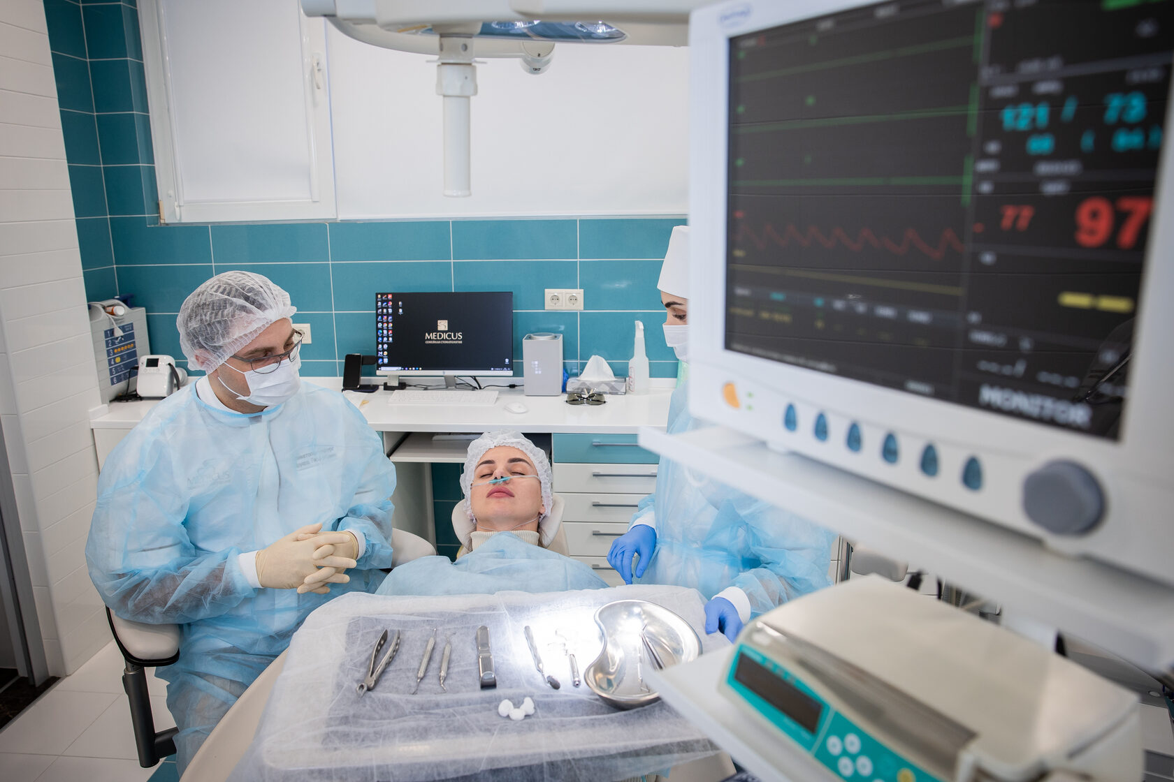 Оборудование для мониторинга состояния пациента в MEDICUS
