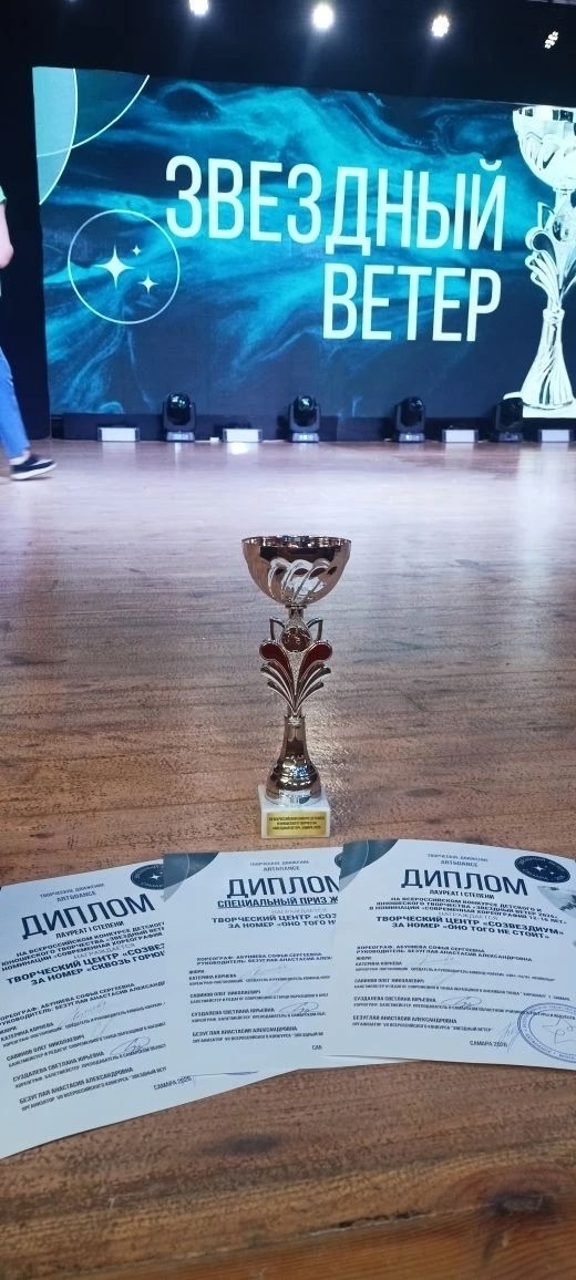 Диплом Лауреата III степени — Танцевалка