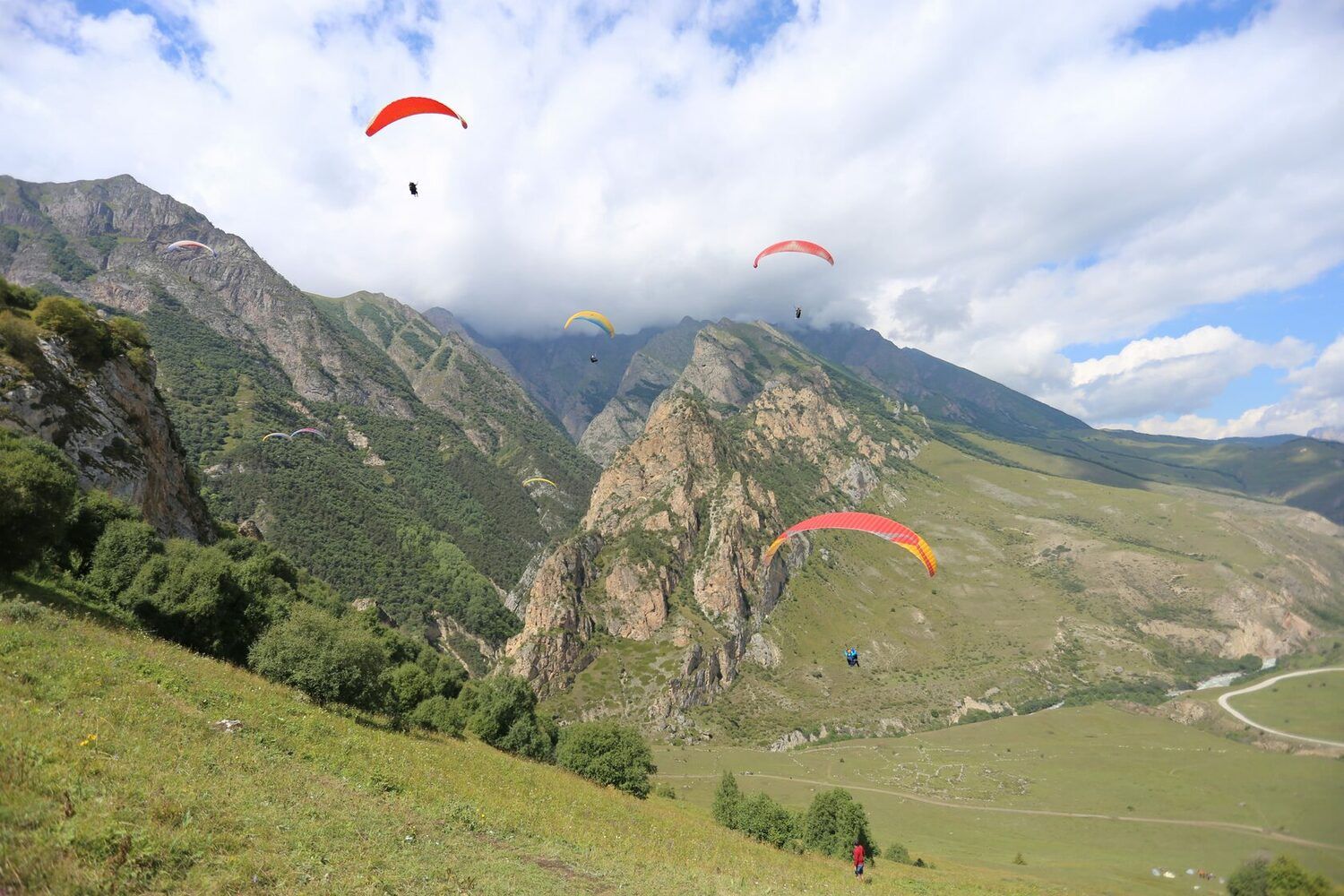 Кабардино Балкария парапланы