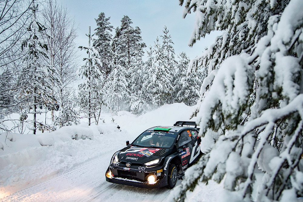 Элфин Эванс и Скотт Мартин, Toyota GR Yaris Rally1 (A-7444), ралли Швеция 2024/Фото: Toyota Gazoo Racing WRT