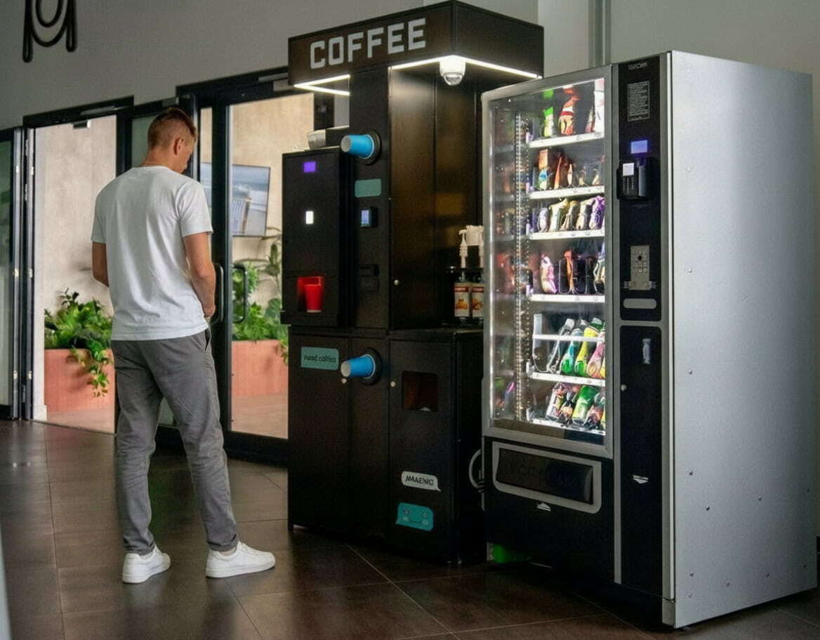 automated coffee business Canada tax benefits of coffee kiosks Canada CCA depreciation Canada input tax credits for GST and HST Canada small business deduction Canada unsupervised retail Canada investment in a smart coffee machine coffee vending machine C
