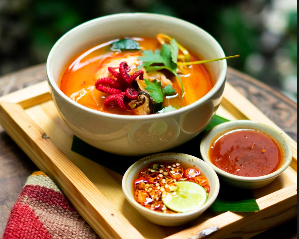 best tom-yum soup in seminyak