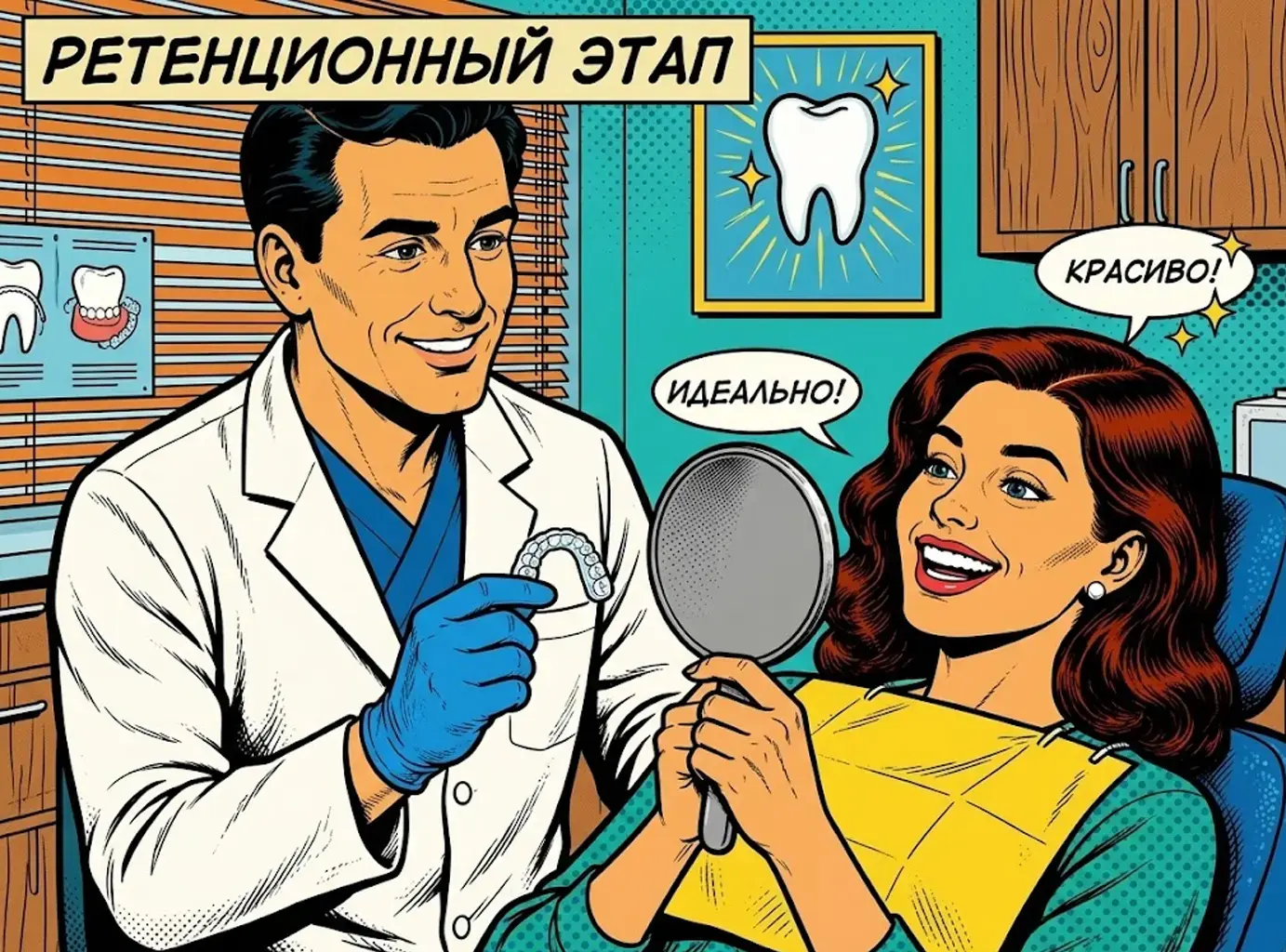 Ретенционный этап после ортодонтического лечения