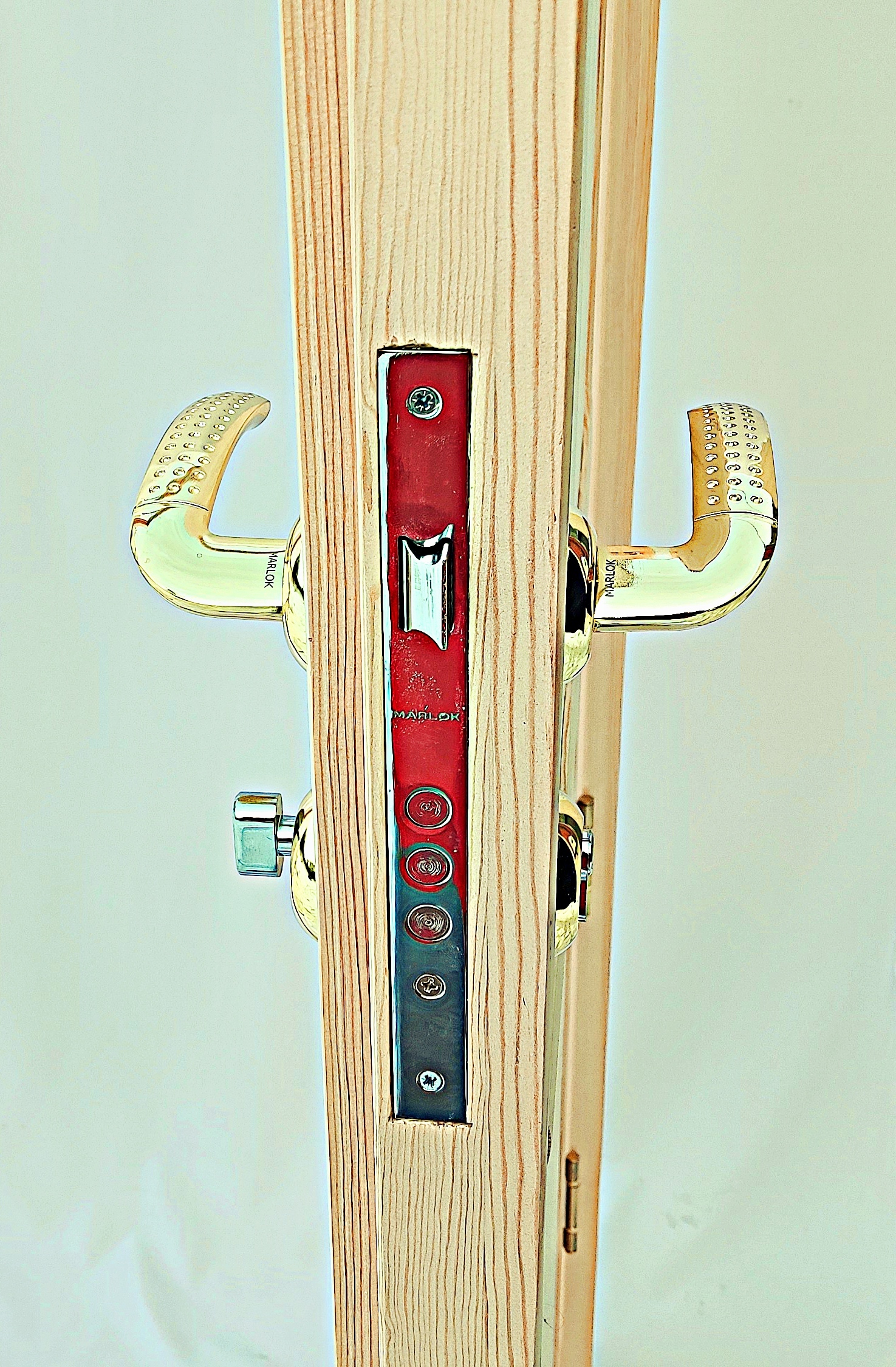 фурнитура входной двери из дерева