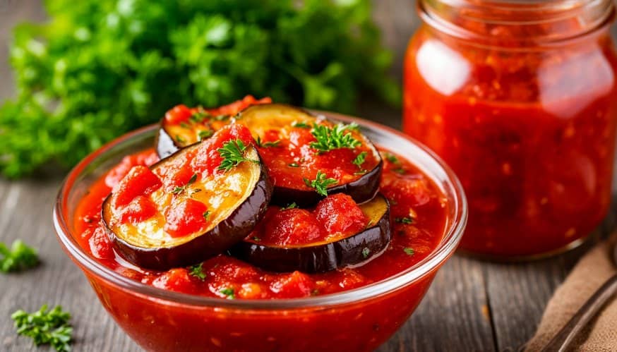 баклажаны в томатной пасте на зиму