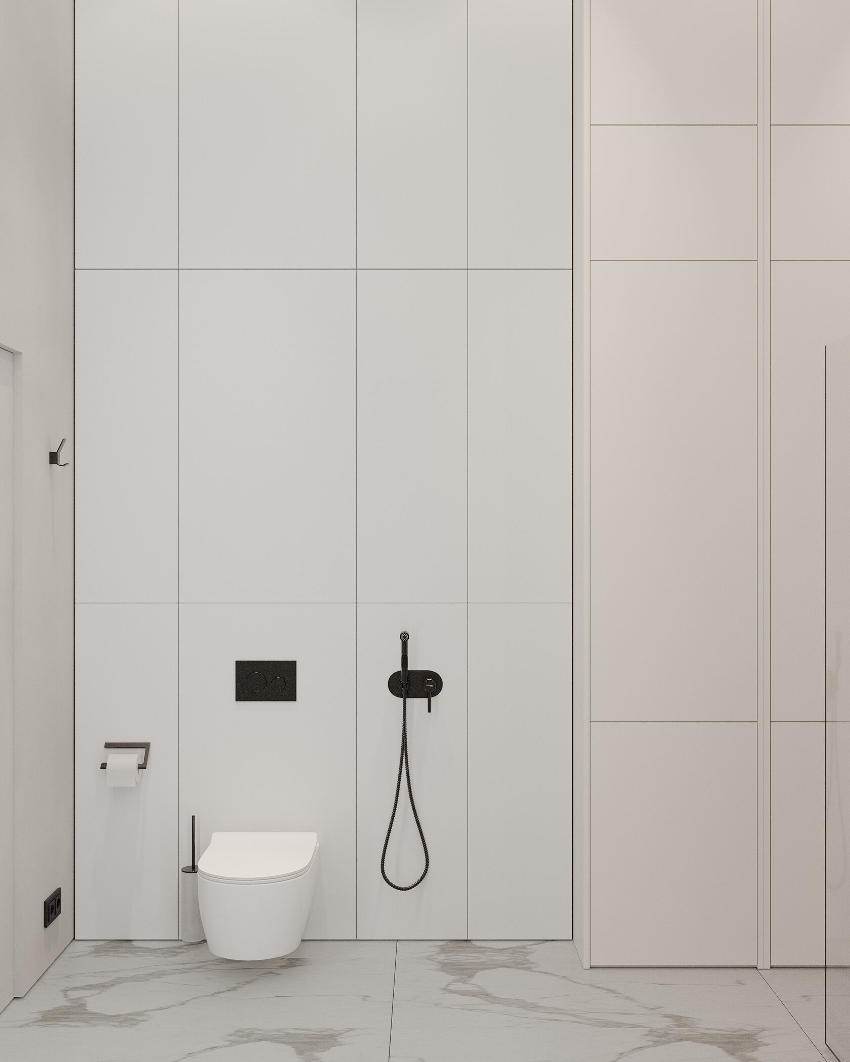 инсталляция с панелями