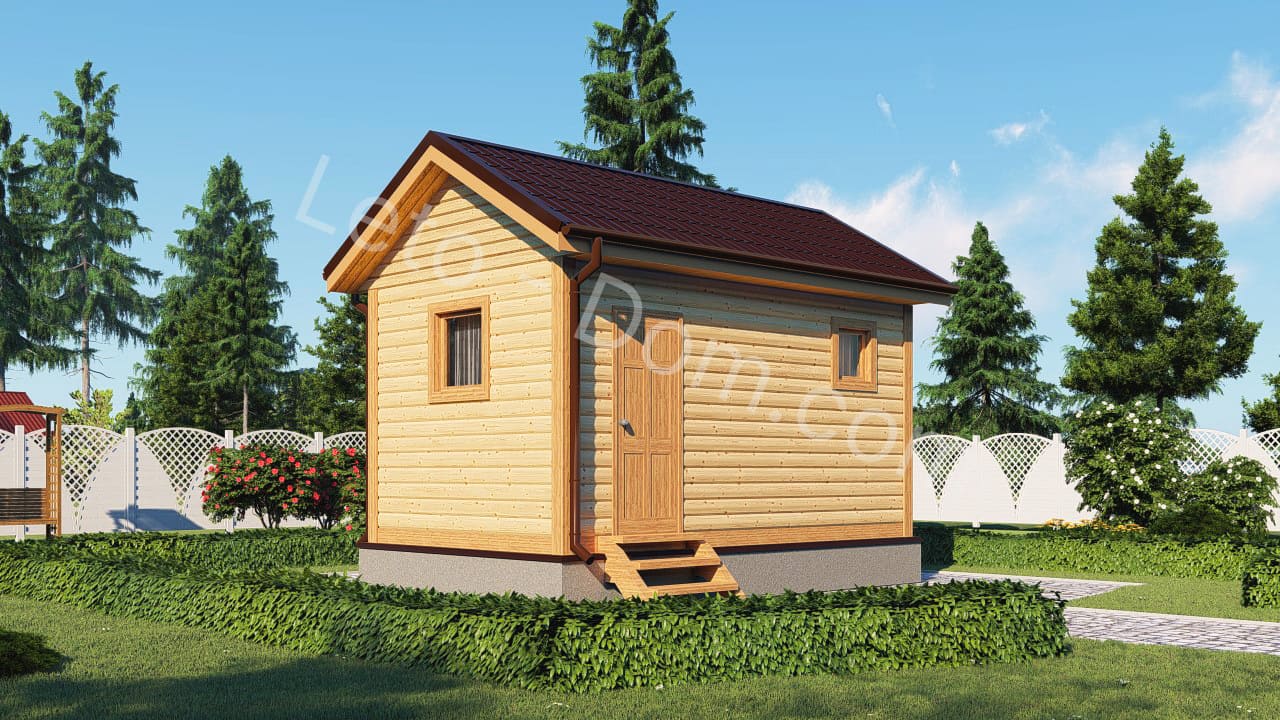 дом из бруса