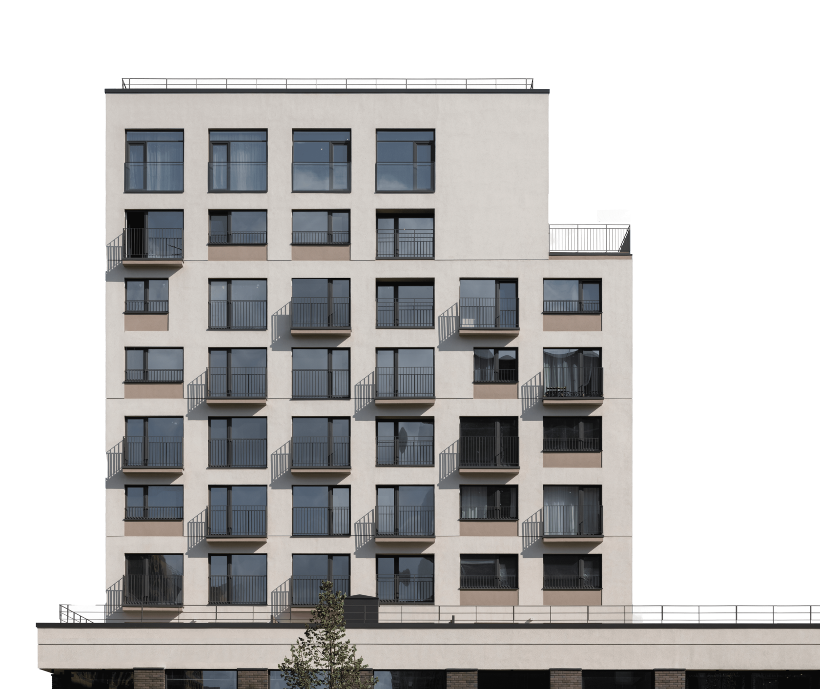 Большое здание