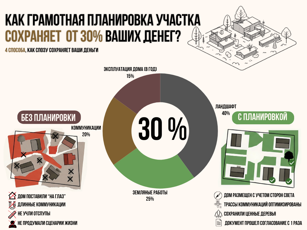 Уведомление о согласовании строительства дома. Бюро архитектуры "Стильный проект"