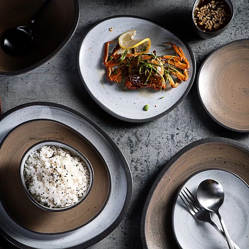 Керамическая посуда в японском стиле