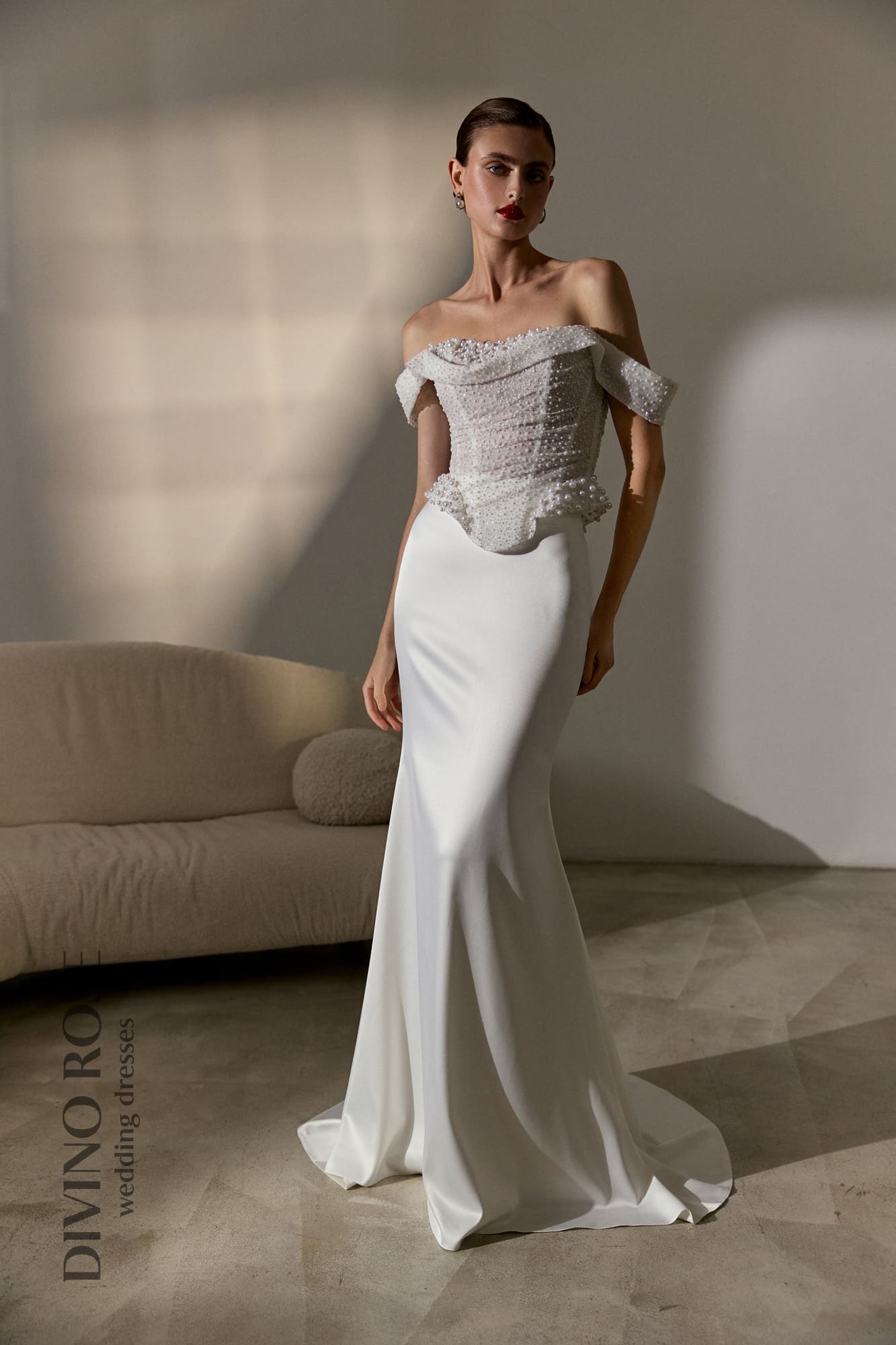 Свадебное платье комплект Актру by Divino Rose (Свадебный салон Мелани Тула)