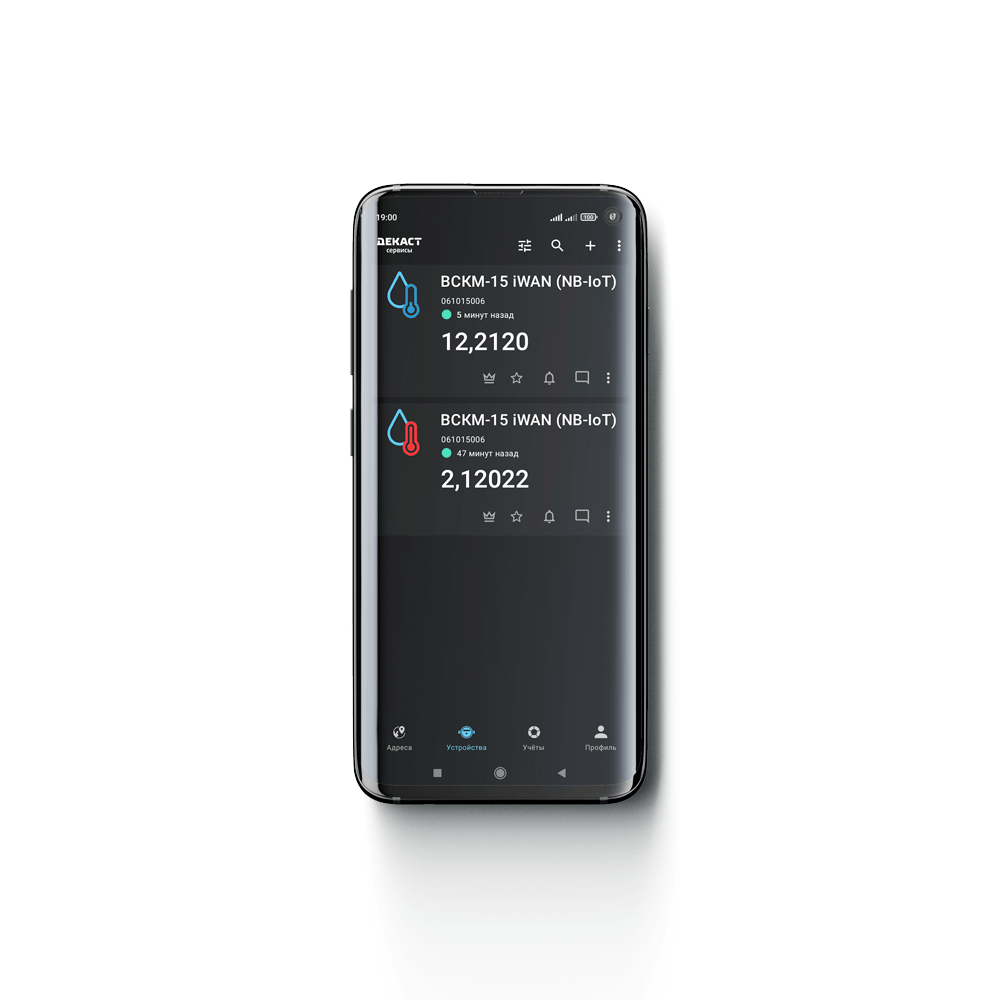 Умный счетчик Декаст