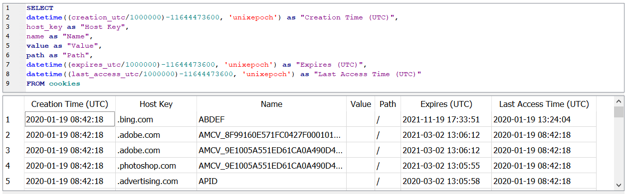 Chromium-based Microsoft Edge from a Forensic Point of View