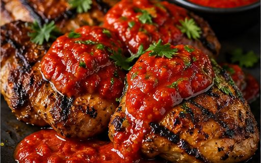 Курица гриль с сацебели