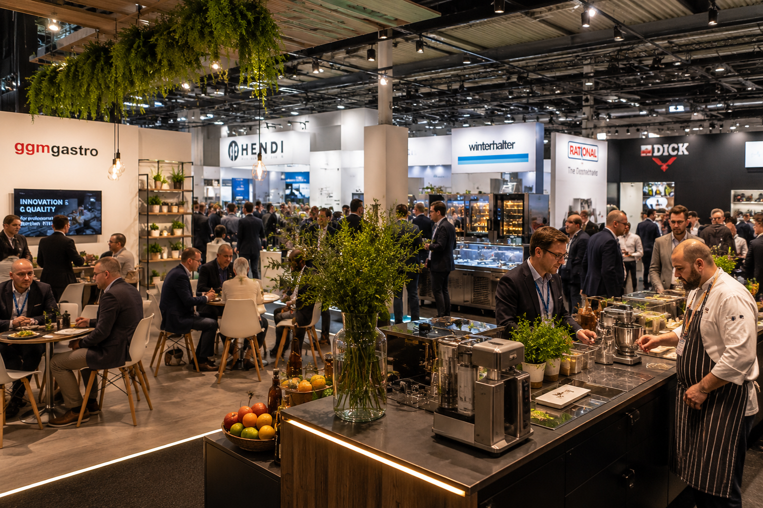 Деловые встречи на международной выставке HoReCa