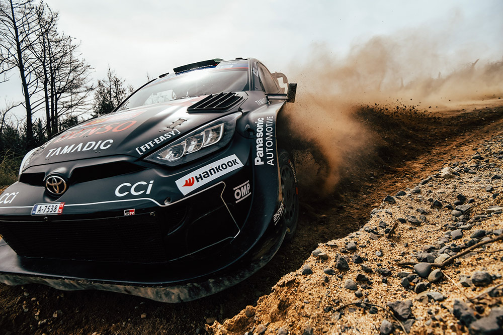 Элфин Эванс и Скотт Мартин, Toyota GR Yaris Rally1 (A-7538), ралли Чили 2025 / Фото: Toyota Gazoo Racing WRT