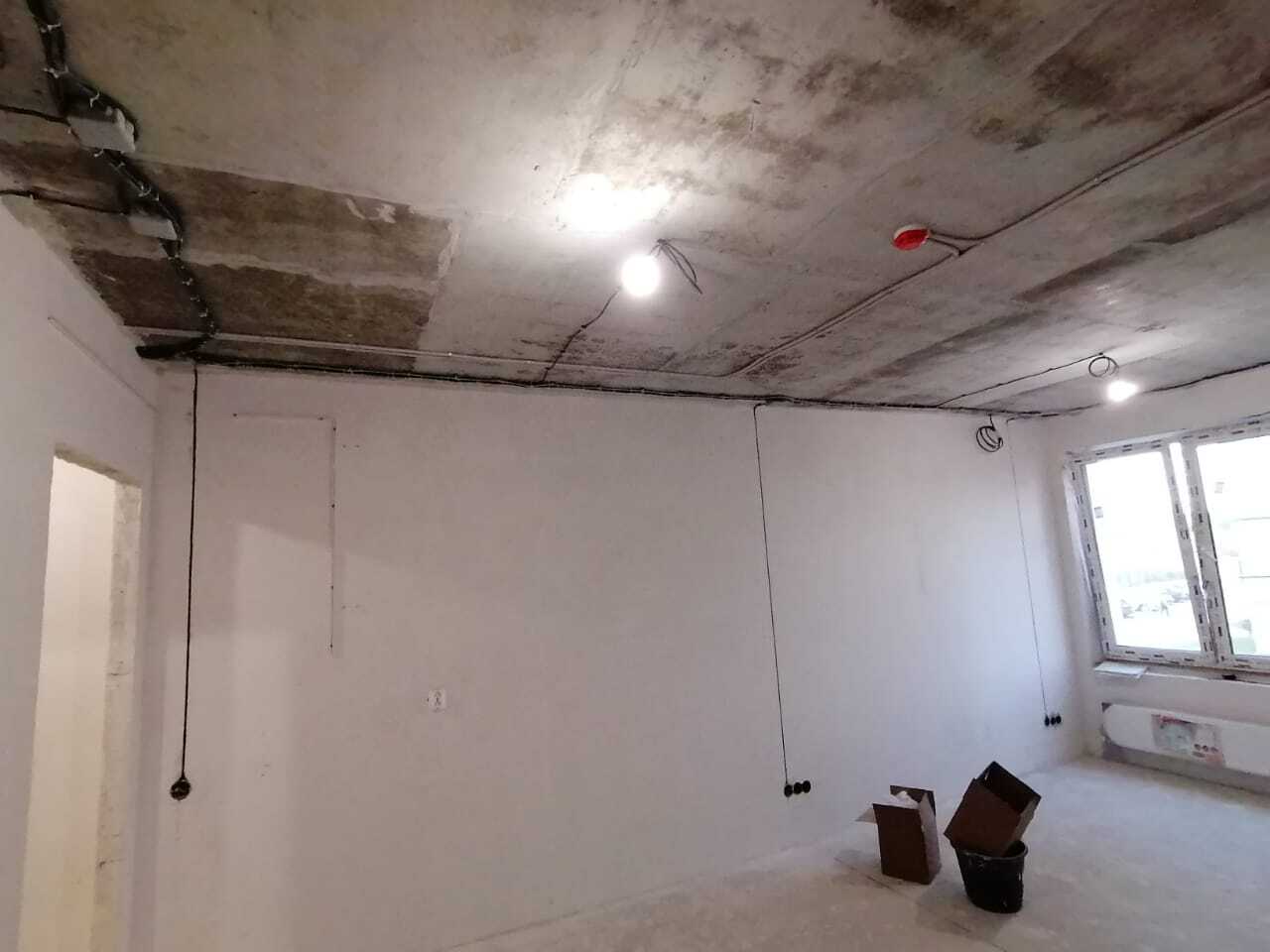 Прокладка электрического кабеля