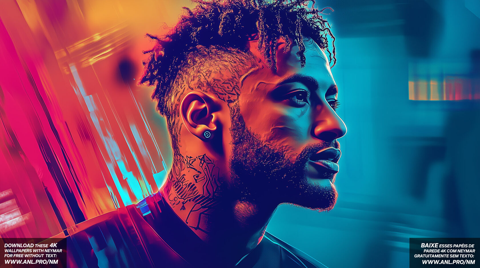 Neymar Jr. papéis de parede para pc 4k 2k 1080p