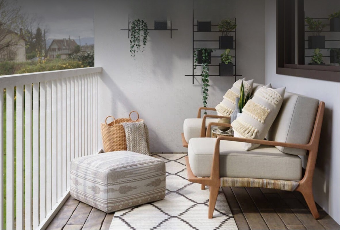 Фото уютного балкона