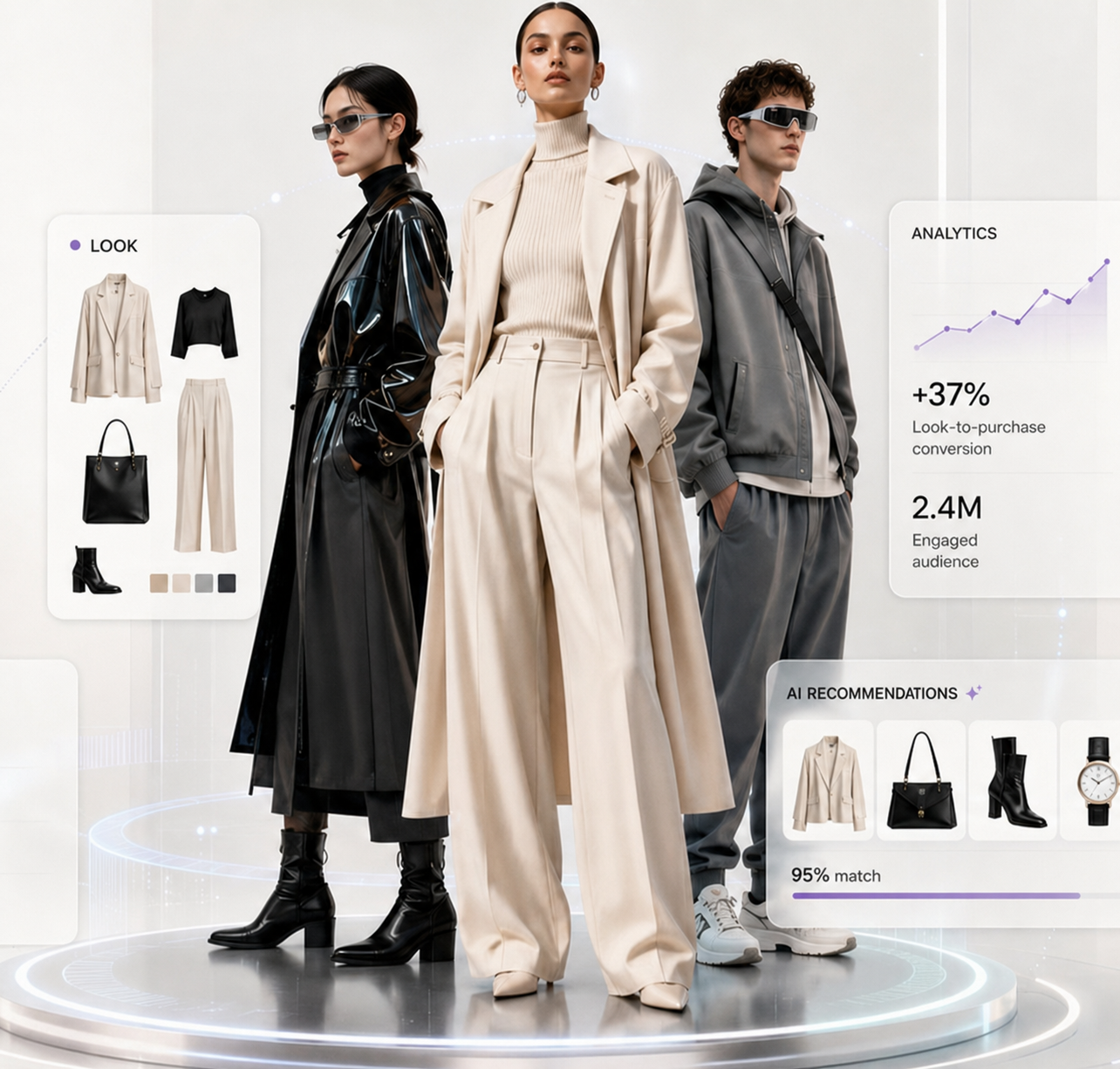 SMART.MODA platform ecosystem visual