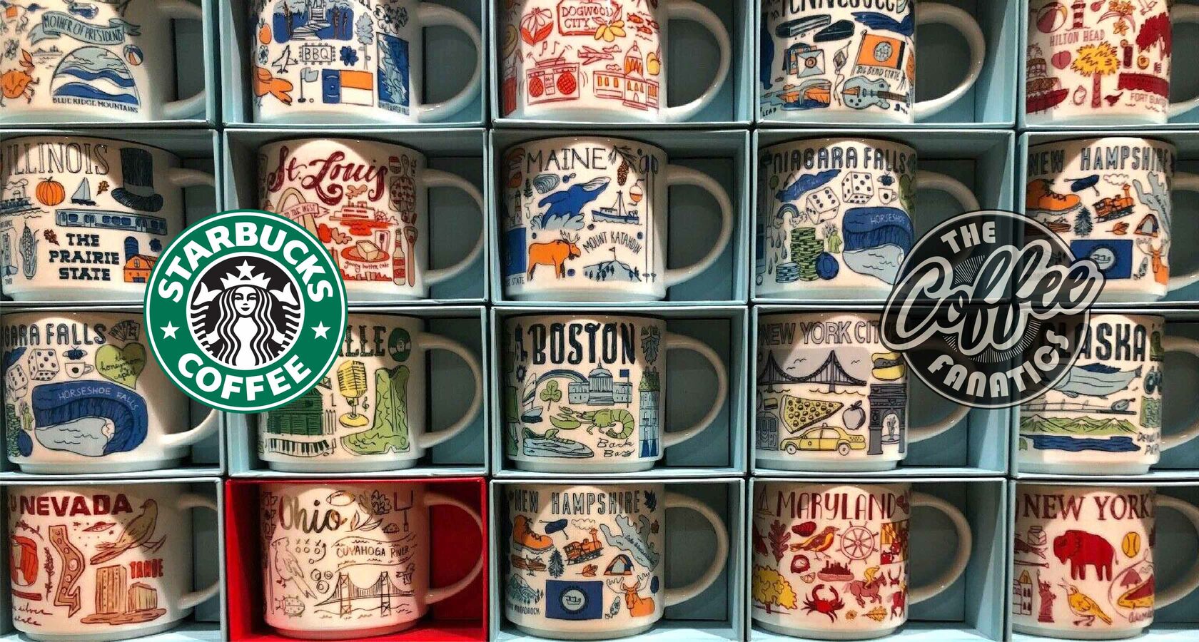 Been there series Starbucks coffee mugs. Across the globe collection