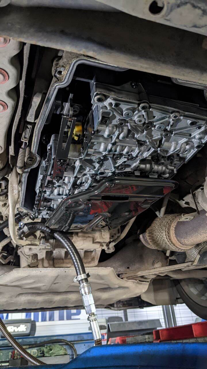 Замена фильтра АКПП Mercedes