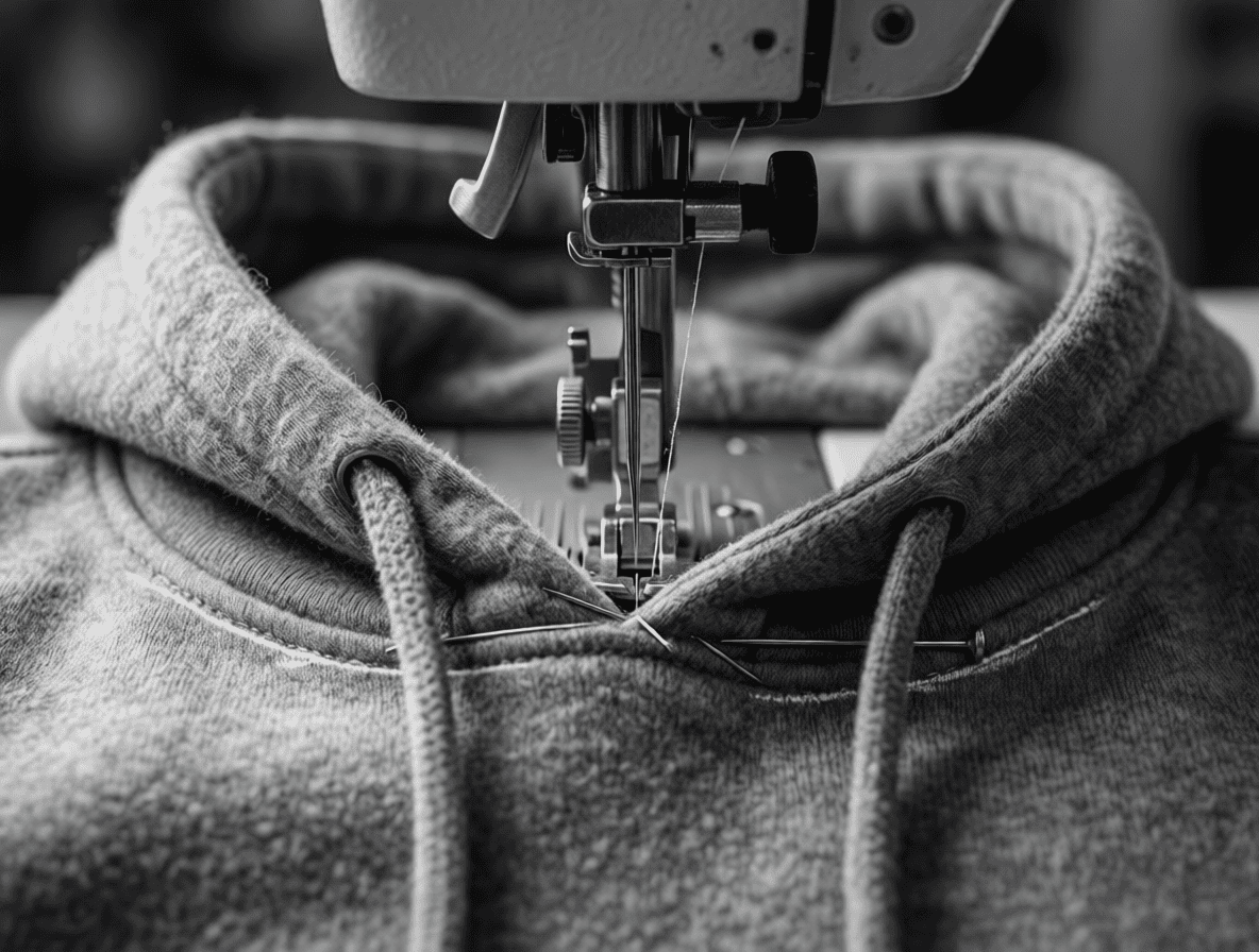 Технология пошива худи с капюшоном