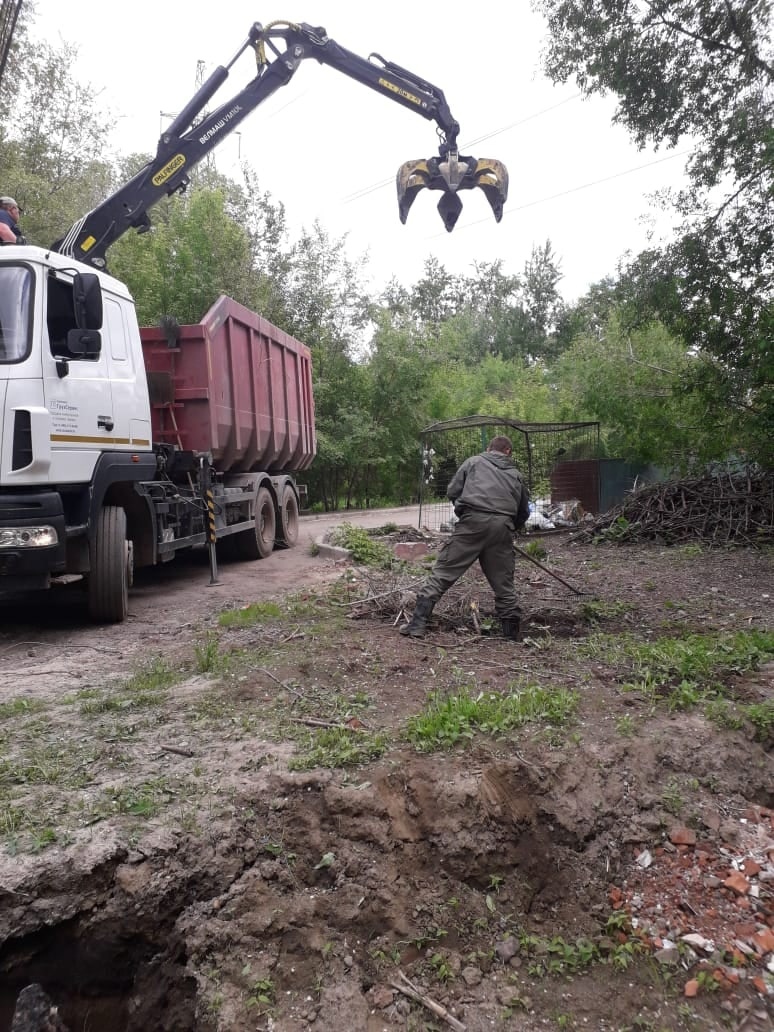 Свалки ликвидируют в Ленинском районе