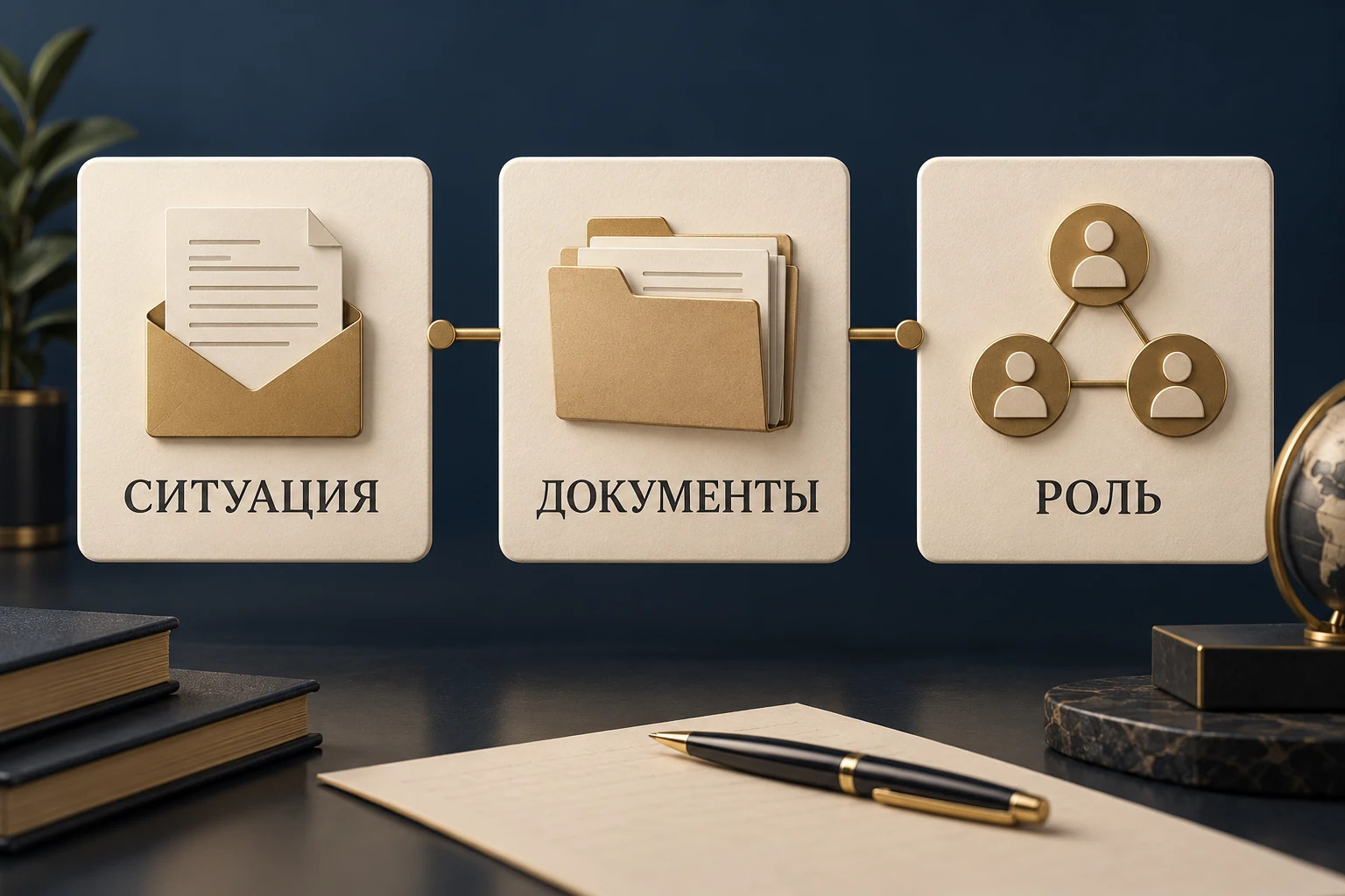 Концептуальная последовательность проверки хозяйственной операции: событие, документы, личная роль