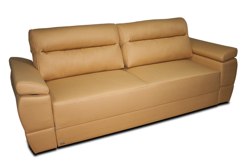 коричневый диван